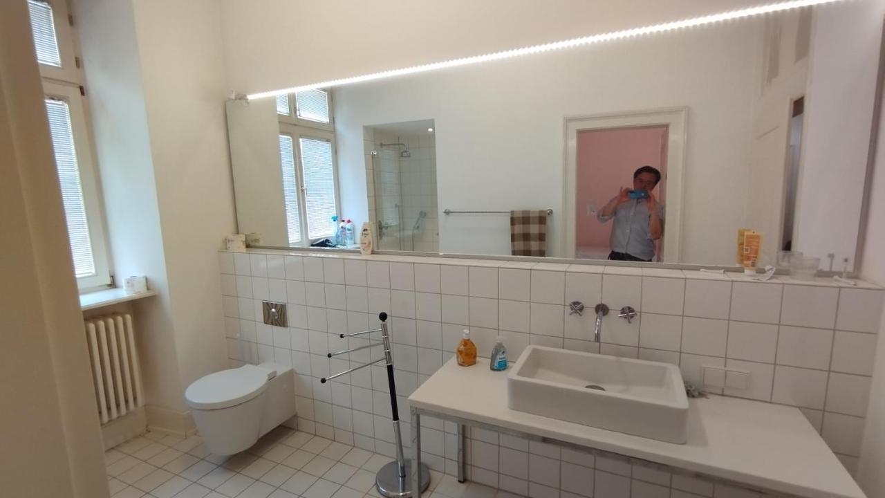 Denkmalschutz Stadthaus Zimmer 1 Im Mannheim Quadrat Bagian luar foto