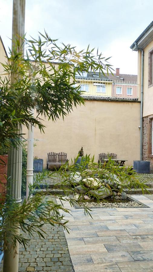 Denkmalschutz Stadthaus Zimmer 1 Im Mannheim Quadrat Bagian luar foto